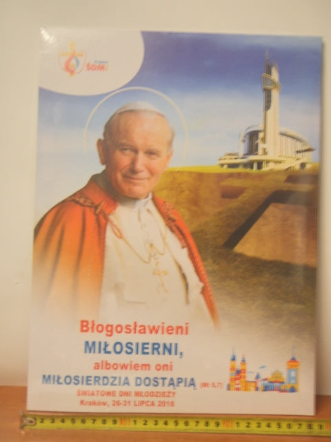 emblemat 30x40 ŚWIATOWE DNI MŁODZIEŻY 2016