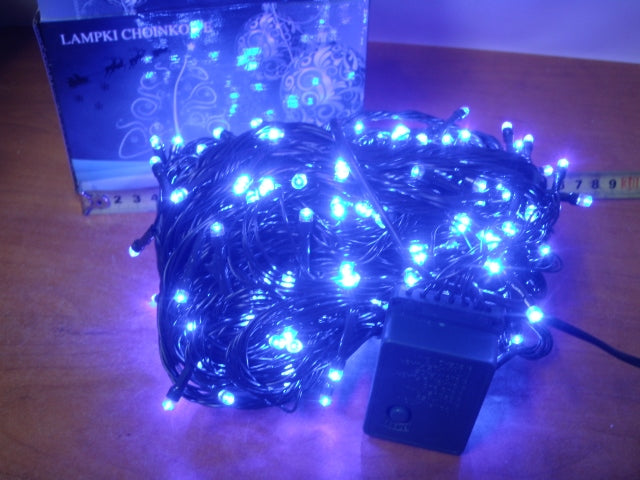 lampki choinkowe 300led NIEBIESKIE | 5475