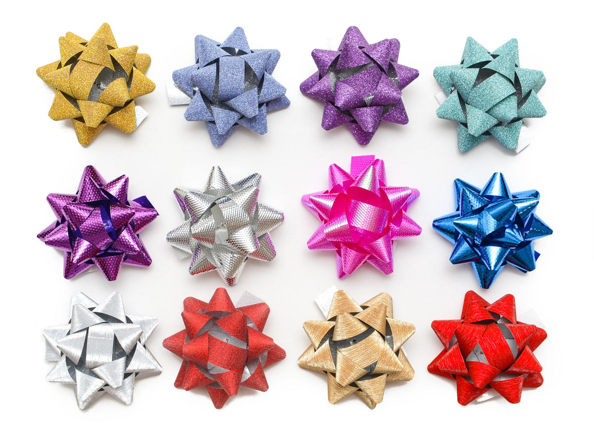 rozeta metaliczna  24szt. MIX 5cm | ROZ50