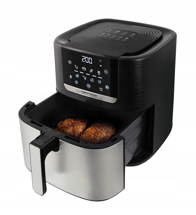 frytkownica beztłuszczowa powietrzna Airfryer bez tłuszczu mocna 8l 1700W EKA004