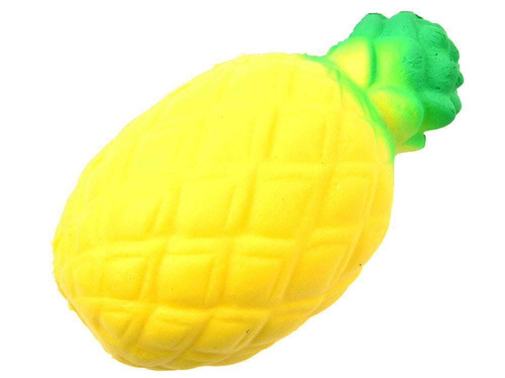 piankowy gniotek zabawka ŻÓŁTY ANANAS ZA2616