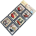ramka obrazki 3D na ściane naklejki 20x22  6 szt.AC-012