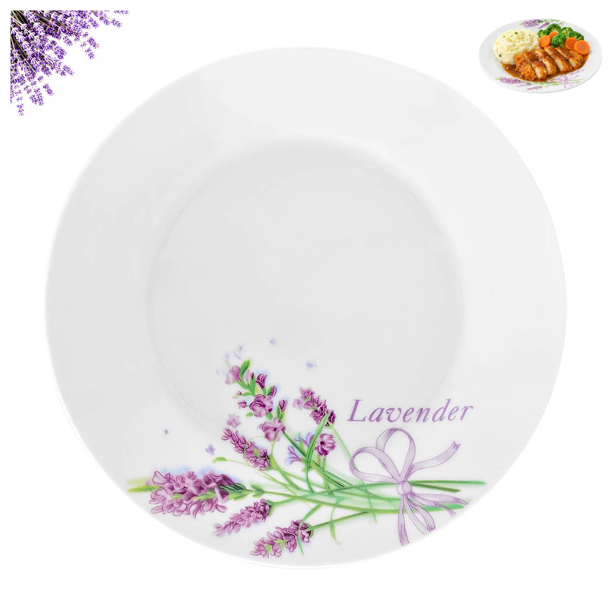 talerz obiadowy płytki porcelana okrągły ar-2