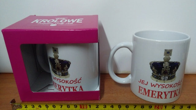 kubek JEJ WYSOKOŚĆ EMERYTKA mix