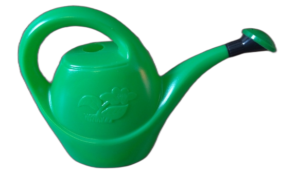 konewka plastikowa 2L  z kwiatkiem