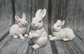 figurka zając   wielkanocny mix 4x7cm | FIG-17112