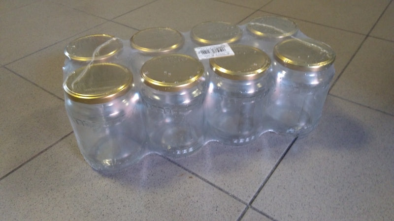 słoik 720ml z zakrętką 8szt.