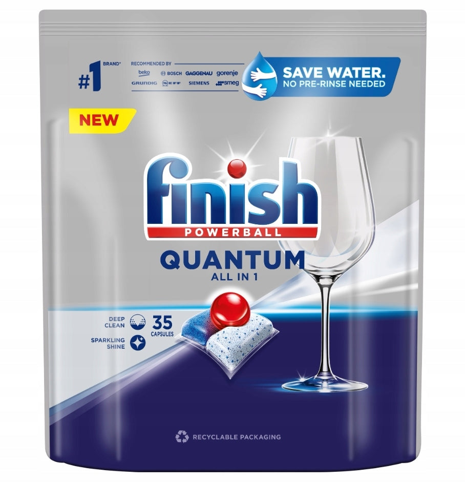kapsułki do zmywarki 35szt. Finish Powerball Quantum All in 1