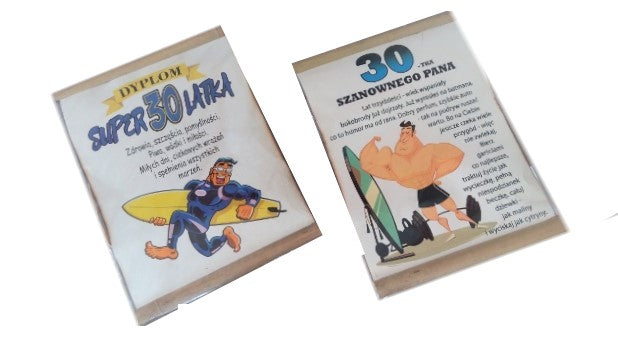 dyplom URODZINY ''30''