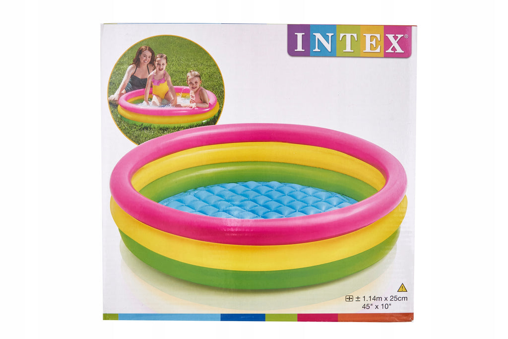 basen TĘCZA INTEX  114x25cm |   57412NP