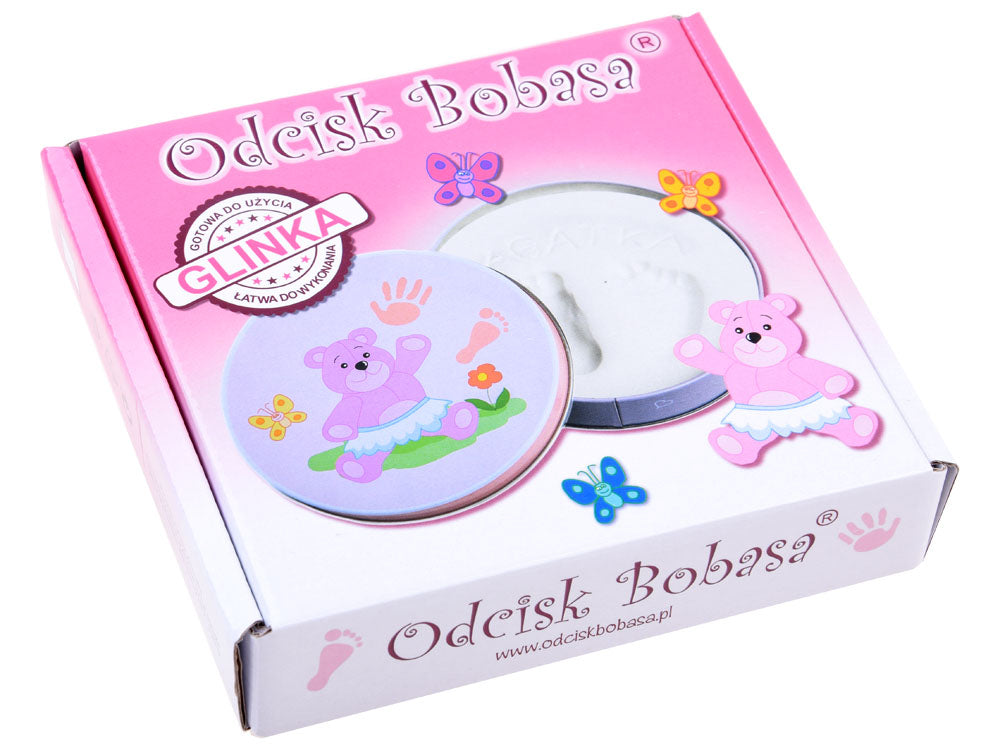 odcisk bobasa rączki pamiątka + glinka | ZA4025 RO