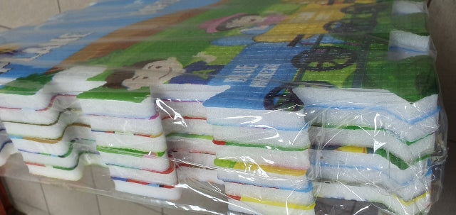 puzzle piankowe 60x60cm x grubość  1cm  XXL 6 arkuszy