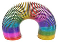 sprężyna tęczowa metaliczna 15 cm,