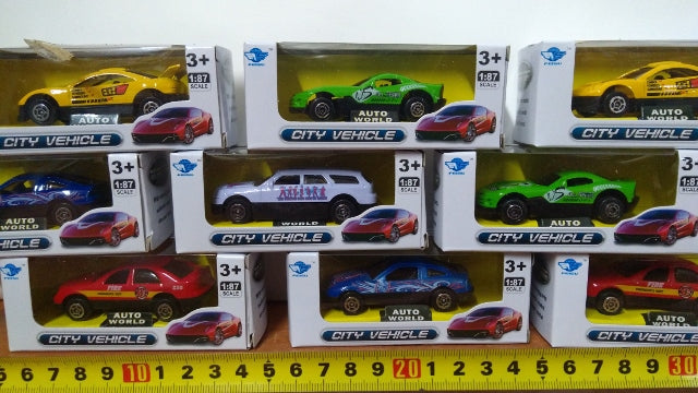 auto metalowe 1:87 CITY WEHICLE