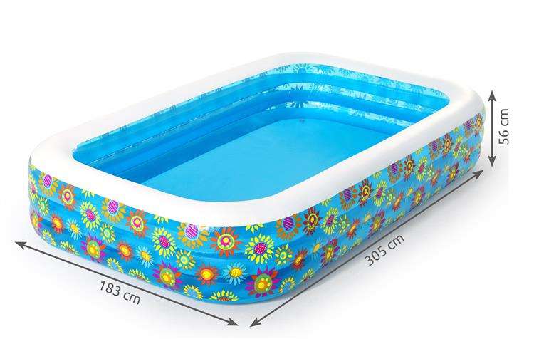 basen dmuchany 305x183x56cm BESTWAY 54121