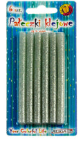 klej do pistoletu 6szt. 7x100mm srebrny | JB07-SR