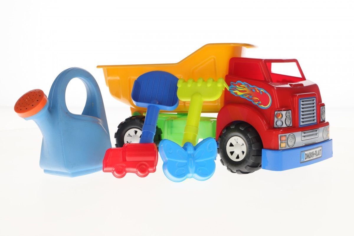 auto wywrotka+zestaw do piasku 0004