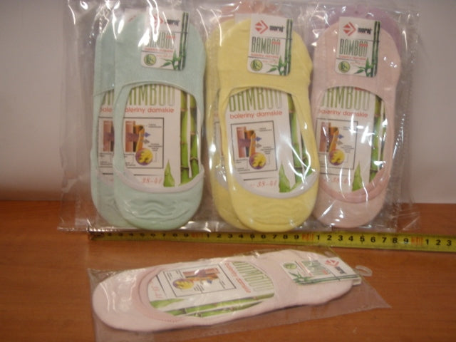 skarpetki balerinki 12par BAMBUS CDBB250-200