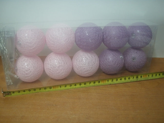 lampki na baterie 10szt. COTTON BALLS | 475385