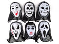 maska halloweenowa z kapturem