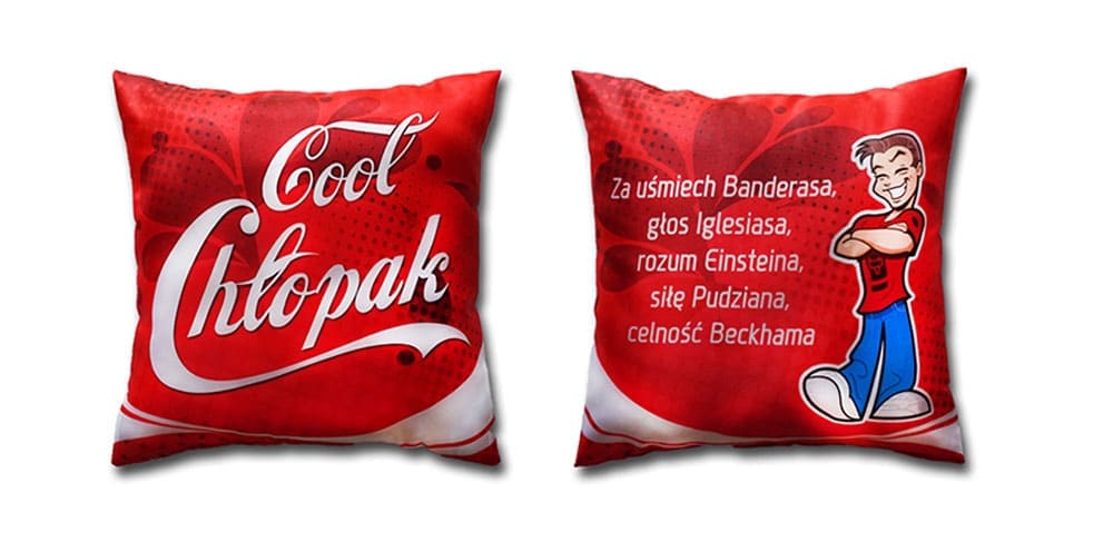 poduszka 35x35  Chłopak | 9235