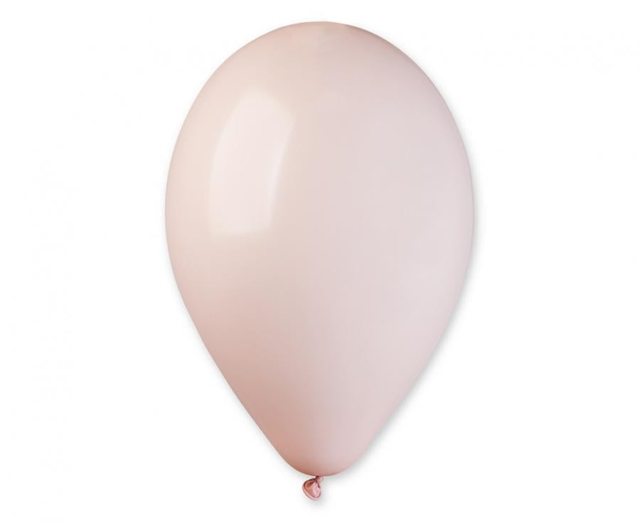 balony Gemar 12" pastel shell 100szt. jasny róż G110/100