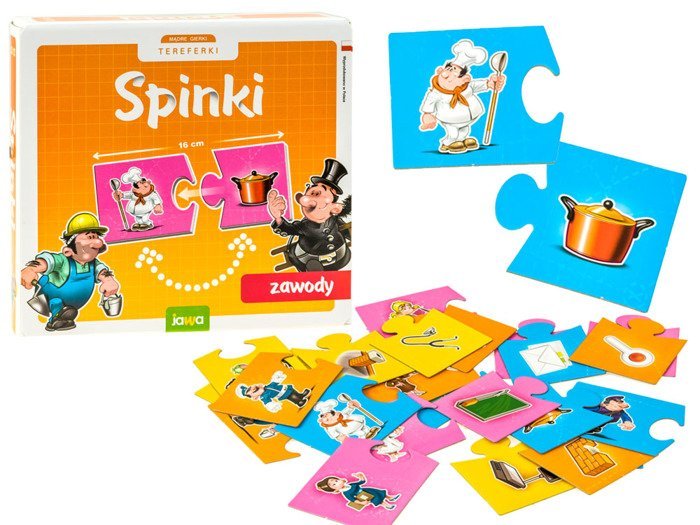 gra edukacyjna Spinki zawody 85 JAWA |  GR0307