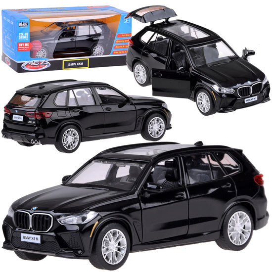 kolekcjonerski model BMW X5M metalowe autko światło dźwięk MSZ ZA5050