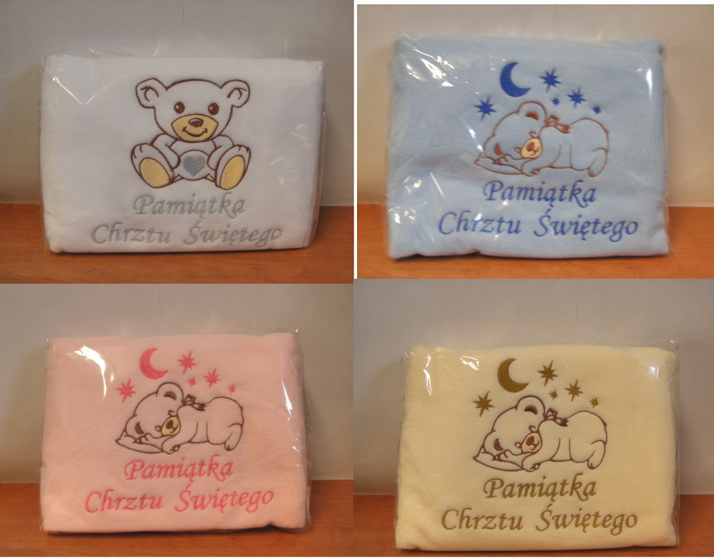 kocyk polarowy 100x75 CHRZEST | 7843