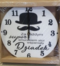 zegar ścienny 30cm  ... wspaniały Dziadek