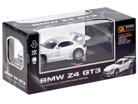 auto sportowe sterowane radiowo BMW Z4 pilot 1:24 RC0347