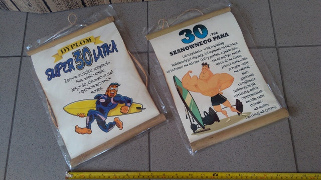 dyplom URODZINY ''30''