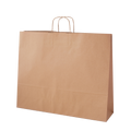 torba papierowa 25szt. skr. rączka szara 54x14x44cm