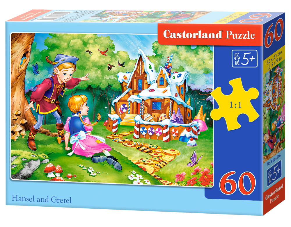 puzzle 60 el. Hansel and Gretel Castorland B-066216