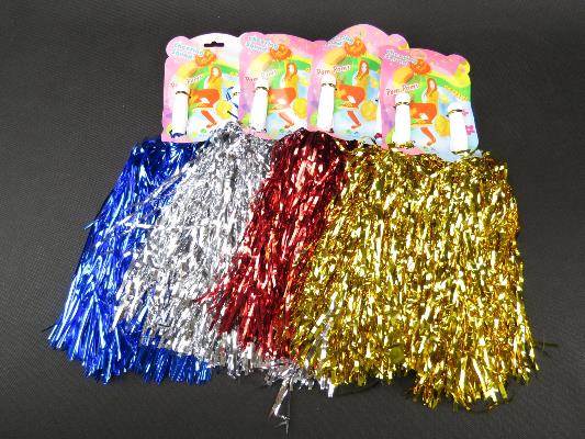 pompony dla cheerleaderek czirliderki 2szt.