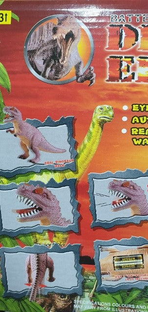 dinozaur na baterie | G007471
