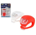 LAMPA ROWEROWA SYLIKON kpl.2szt. BATERIE 1233