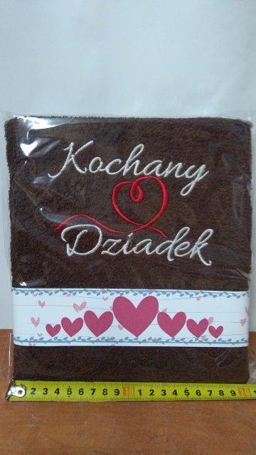 ręcznik frotte 50x100cm DZIADEK