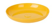 podstawka pod doniczkę 17cm żółta  10szt.