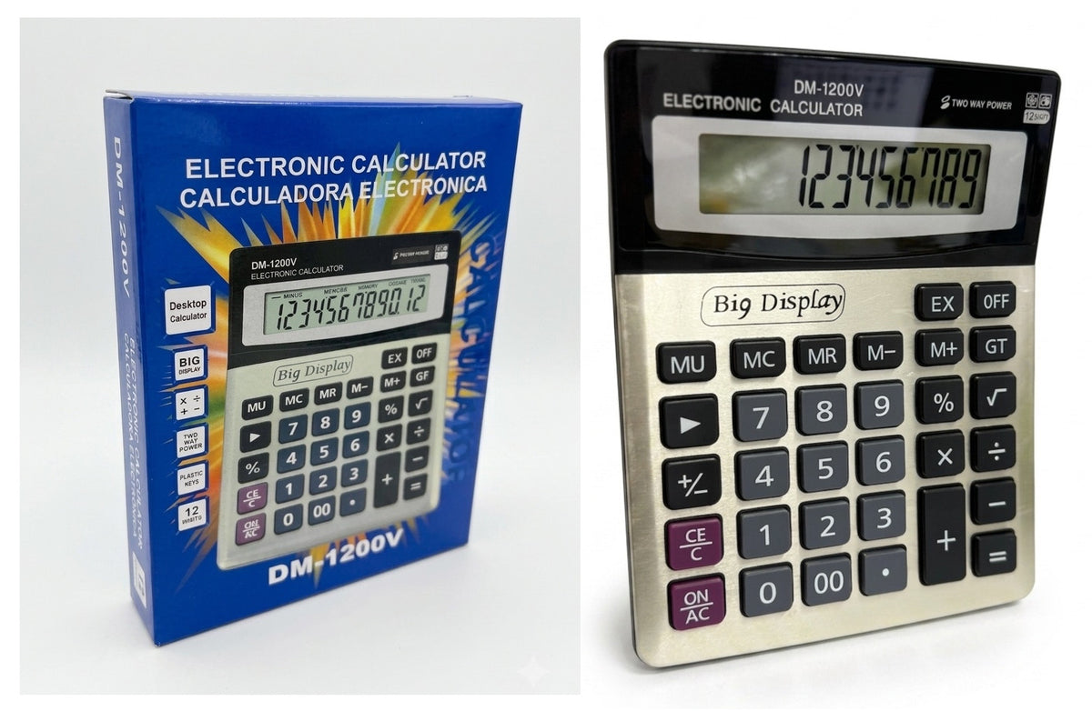 kalkulator elektroniczny  z wyświetlaczem 19 x 14,5 x x4cm AE-A917