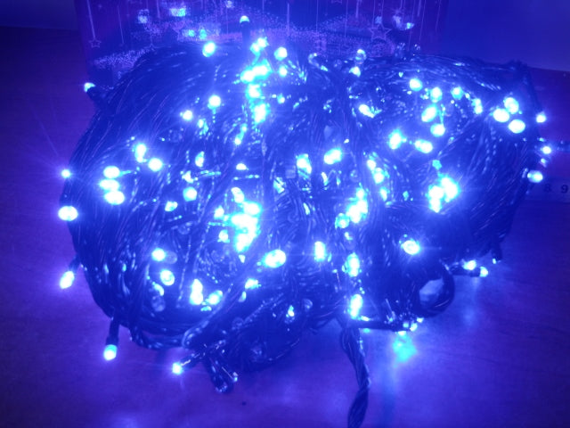 lampki choinkowe 500led NIEBIESKIE | 5572