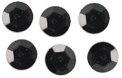 cekiny pastelowe CZARNE 8mm 10g | MT-0215