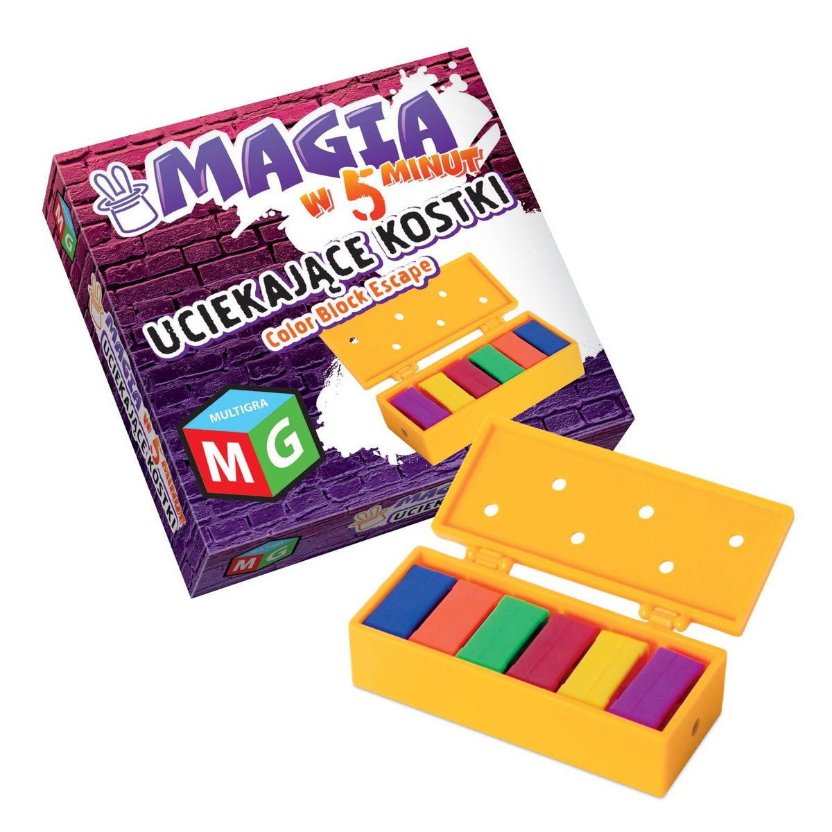 magiczne sztuczki Magia w 5 minut- Uciekające kostki
