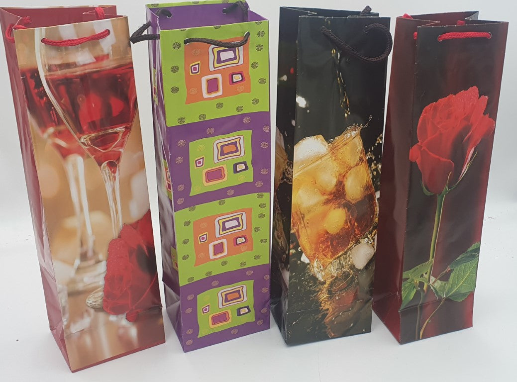torba papierowa na butelkę 10 x 35 cm TLB   10szt.