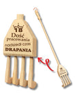 Drapaczka drewniana czas drapania na  18-stkę