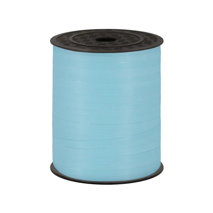 wstążka plastikowa niebieska pastelowa 5mm x 458m 160985
