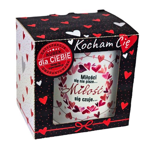 kubek ceramiczny MIŁOŚCI SIĘ NIE PISZE.... 3309-WAL5