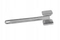 dwustronny tłuczek do mięsa metalowy 22,5cm