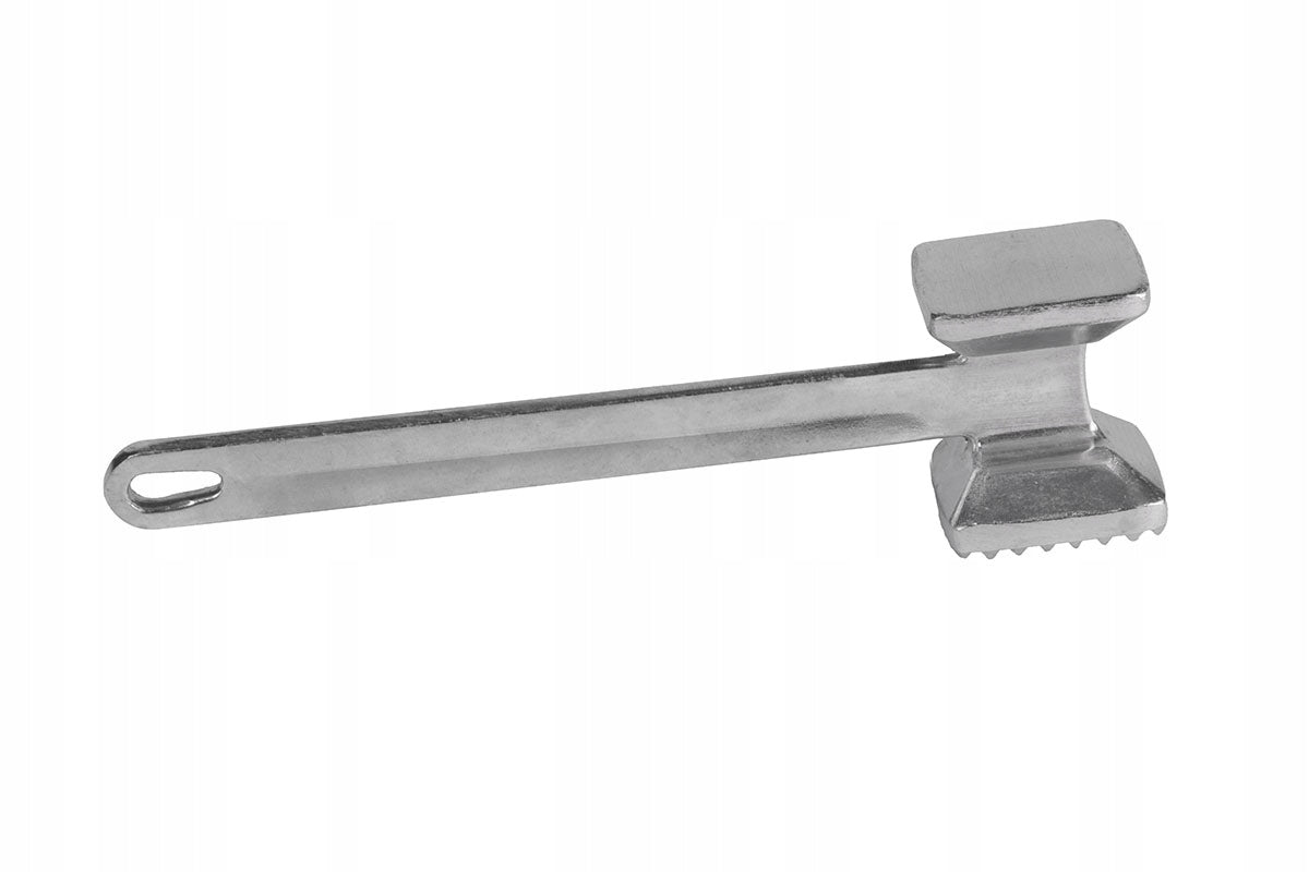 dwustronny tłuczek do mięsa metalowy 22,5cm