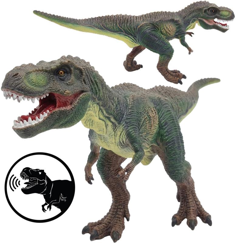 dinozaur tyranozaur z głosem 24 x 8 x 13cm A-0919